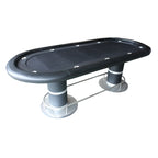 Table de Poker Ovale de Luxe Qualité Casino (10 Joueurs)