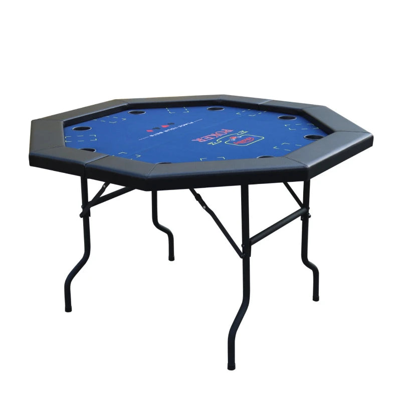 Table de poker ronde 130cm pliable