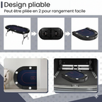 Table de poker 180cm pliable 8 à 10 joueurs